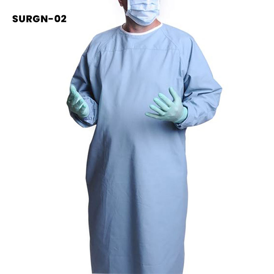 Unisex Men Women Medical Reusable Surgical Gown Hospital Scrubs Uniform  Workwear | eBay