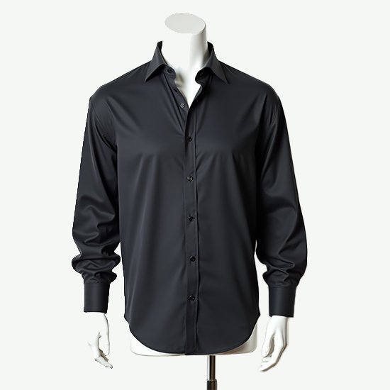 Corporate Fitting Slim Plain Shirt - Small